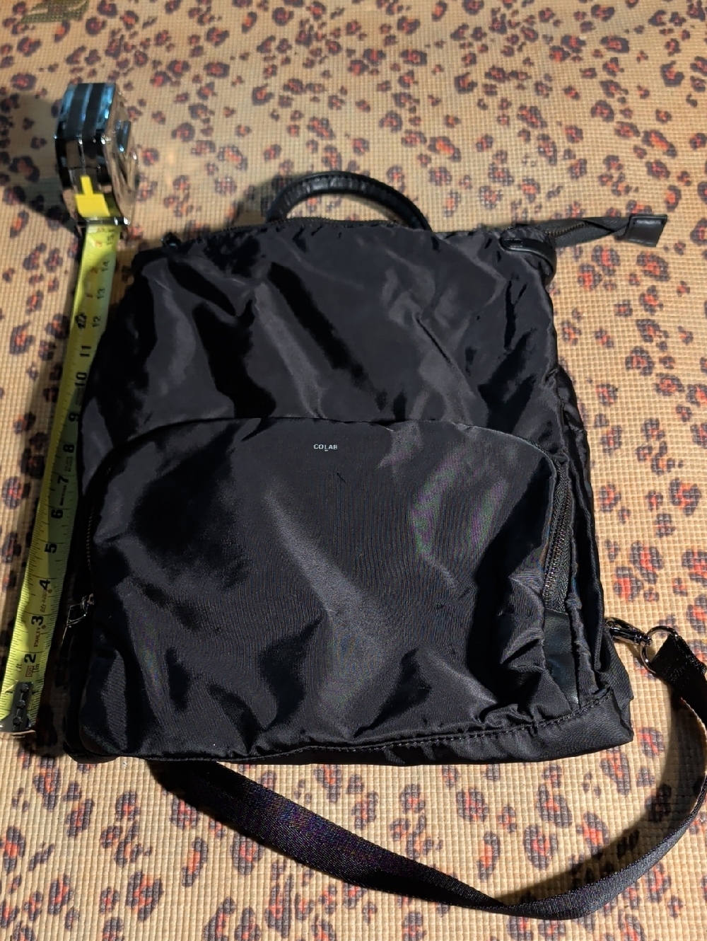 Excellent Condition Black Backpack. Unisex, Perfect For Travel. Used Once Know